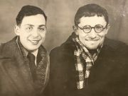 Художник Павел Бунин и Геннадий Калиновский, 1956. Из архива «Галеев-Галереи», Москва