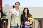 Сергей Шаргунов и Кристина Стрельникова