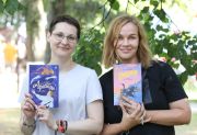 Мария Закрученко и Елена Рыкова на фестивале Китоврас (г. Владимир)